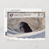 ユネスコWHS – カールスバッドカーヴェンズナショナルパークポストカ ポストカード (正面/裏面)