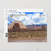 ユネスコWHS – クイブラダデフマハカ ポストカード (正面/裏面)