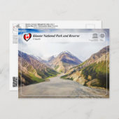 ユネスコWHS – クラーネ国立公園と保護区 ポストカード (正面/裏面)