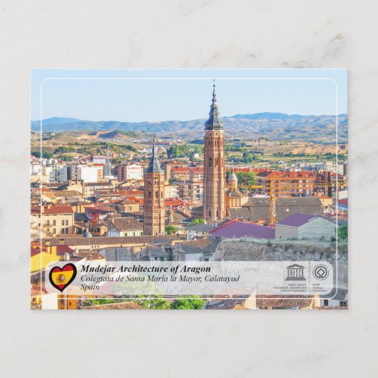 ユネスコWHS – コレジアデサンタマリア・ラマヨール ポストカード (正面)