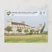 ユネスコWHS – ゴア – アッシジの聖フランシス教会 ポストカード (正面)