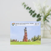 ユネスコWHS – ゴア – 聖アウグスティヌス教会の遺跡 ポストカード (スタンド正面)