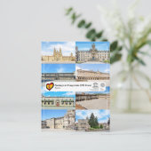 ユネスコWHS – サンティアゴ・デ・コンポステラ(旧市街) ポストカード (スタンド正面)