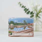 ユネスコWHS – シャラマーガーデン – شالامار باغ ポストカード (スタンド正面)