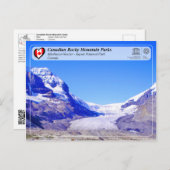 ユネスコWHS – ジャスパー国立公園 ポストカード (正面/裏面)