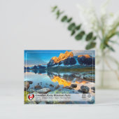 ユネスコWHS – ジャスパー国立公園 ポストカード (スタンド正面)