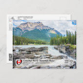 ユネスコWHS – ジャスパー国立公園 ポストカード (正面/裏面)