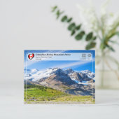 ユネスコWHS – ジャスパー国立公園 ポストカード (スタンド正面)