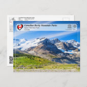 ユネスコWHS – ジャスパー国立公園 ポストカード (正面/裏面)