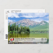 ユネスコWHS – ジャスパー国立公園 ポストカード (正面/裏面)