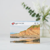 ユネスコWHS – ジョギンス化石の崖 ポストカード (スタンド正面)