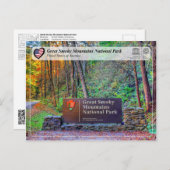 ユネスコWHS – スモ素晴らしーキー山脈国立公園 ポストカード (正面/裏面)