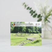 ユネスコWHS – ダシアン要塞 – Sarmizegetusa ポストカード (スタンド正面)