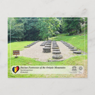 ユネスコWHS – ダシアン要塞 – Sarmizegetusa ポストカード