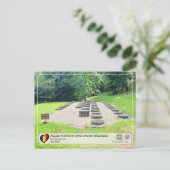 ユネスコWHS – ダシアン要塞 – Sarmizegetusa ポストカード (スタンド正面)