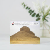 ユネスコWHS – ダシュールの黒いピラミッド ポストカード (スタンド正面)