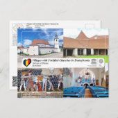 ユネスコWHS – ダンジウの村はがき ポストカード (正面/裏面)