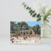 ユネスコWHS – ティパサ – تيبازا ポストカード (スタンド正面)