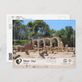 ユネスコWHS – ティパサ – تيبازا ポストカード (正面/裏面)