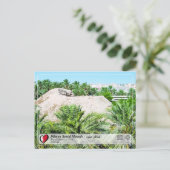 ユネスコWHS – ディルムン古墳群 ポストカード (スタンド正面)