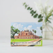 ユネスコWHS – デリーのHumayun's Tomb ポストカード (スタンド正面)