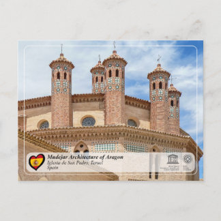 ユネスコWHS – トッレ・イグレシアデサンペドロ ポストカード