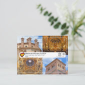 ユネスコWHS – トッレ・イグレシアデサンペドロ ポストカード (スタンド正面)