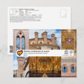 ユネスコWHS – トッレ・イグレシアデサンペドロ ポストカード (正面/裏面)