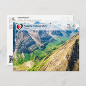 ユネスコWHS – ナハニ国立公園 ポストカード (正面/裏面)