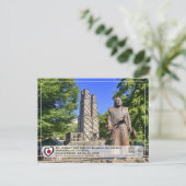 ユネスコWHS – ニラヤマリバーバトリー炉 – 韮山反射炉 ポストカード (スタンド正面)