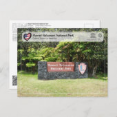 ユネスコWHS – ハワイ火山国立はがき ポストカード (正面/裏面)