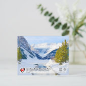 ユネスコWHS – バンフ国立公園 ポストカード (スタンド正面)