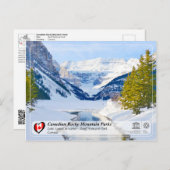 ユネスコWHS – バンフ国立公園 ポストカード (正面/裏面)