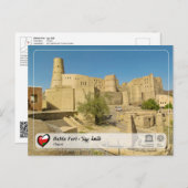 ユネスコWHS – バーラフォート – قلعة بهلا ポストカード (正面/裏面)