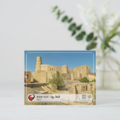 ユネスコWHS – バーラフォート – قلعة بهلا ポストカード (スタンド正面)