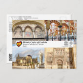 ユネスコWHS – メズキタカテドラルデコルドバ ポストカード (正面/裏面)