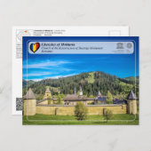 ユネスコWHS – モルダビアの教会 – Sucevita ポストカード (正面/裏面)