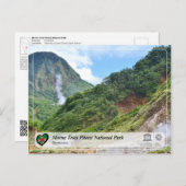 ユネスコWHS – モーニングトロワピトンナショナルパーク ポストカード (正面/裏面)