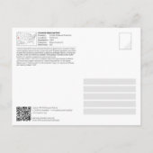 ユネスコWHS – ヨセミテNP – ティオガパスはがき ポストカード (裏面)