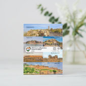 ユネスコWHS – ラジャスタンのヒルフォルツ ポストカード (スタンド正面)