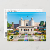 ユネスコWHS – ラホール砦 – شاہی قلعہ ポストカード (正面/裏面)