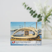 ユネスコWHS – レッドベイバスク捕鯨駅 ポストカード (スタンド正面)