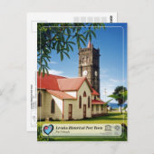 ユネスコWHS – レフカヒストリカルポートタウン ポストカード (正面/裏面)