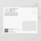 ユネスコWHS – ロシアモンタネブ鉱業の風景 ポストカード (裏面)