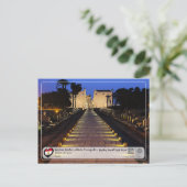 ユネスコWHS – 古代テーベ – ルクソールの神殿 ポストカード (スタンド正面)