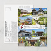 ユネスコWHS – 古代京都 – 天龍寺 – 天龍寺 ポストカード (正面/裏面)