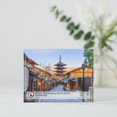 ユネスコWHS – 古都の文化財 ポストカード (スタンド正面)