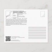 ユネスコWHS – 宗像大社中津宮 ポストカード (裏面)