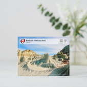 ユネスコWHS – 恐竜の地方公園 ポストカード (スタンド正面)