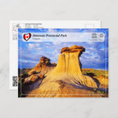 ユネスコWHS – 恐竜の地方公園 ポストカード (正面/裏面)